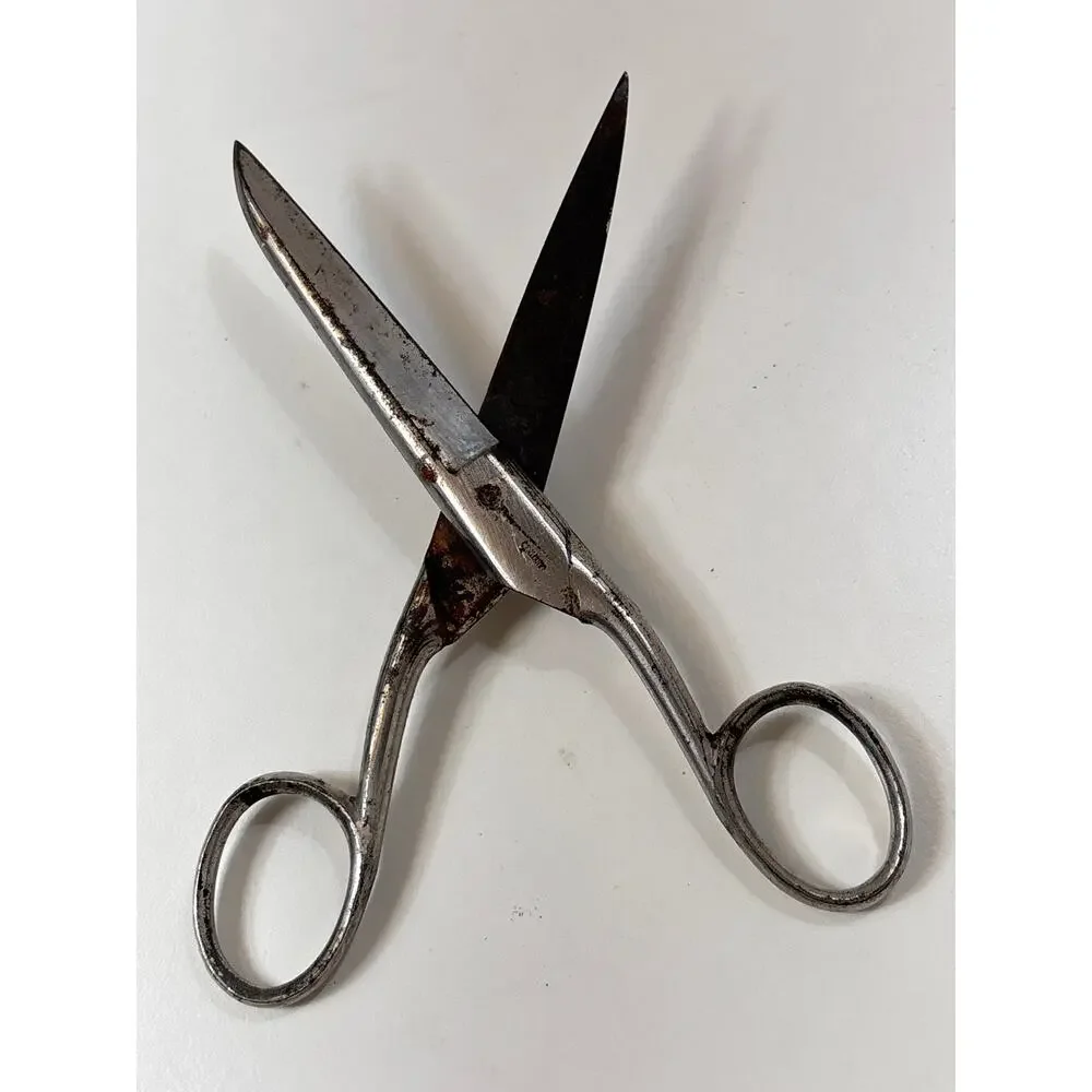 Vintage Depasco Germany Buttonhole Scissors Tailor Sewing Shears Adjustable Rare